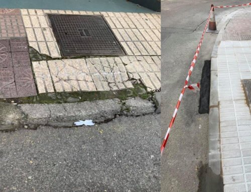 Reparación de arquetas baldosas y aceras.
